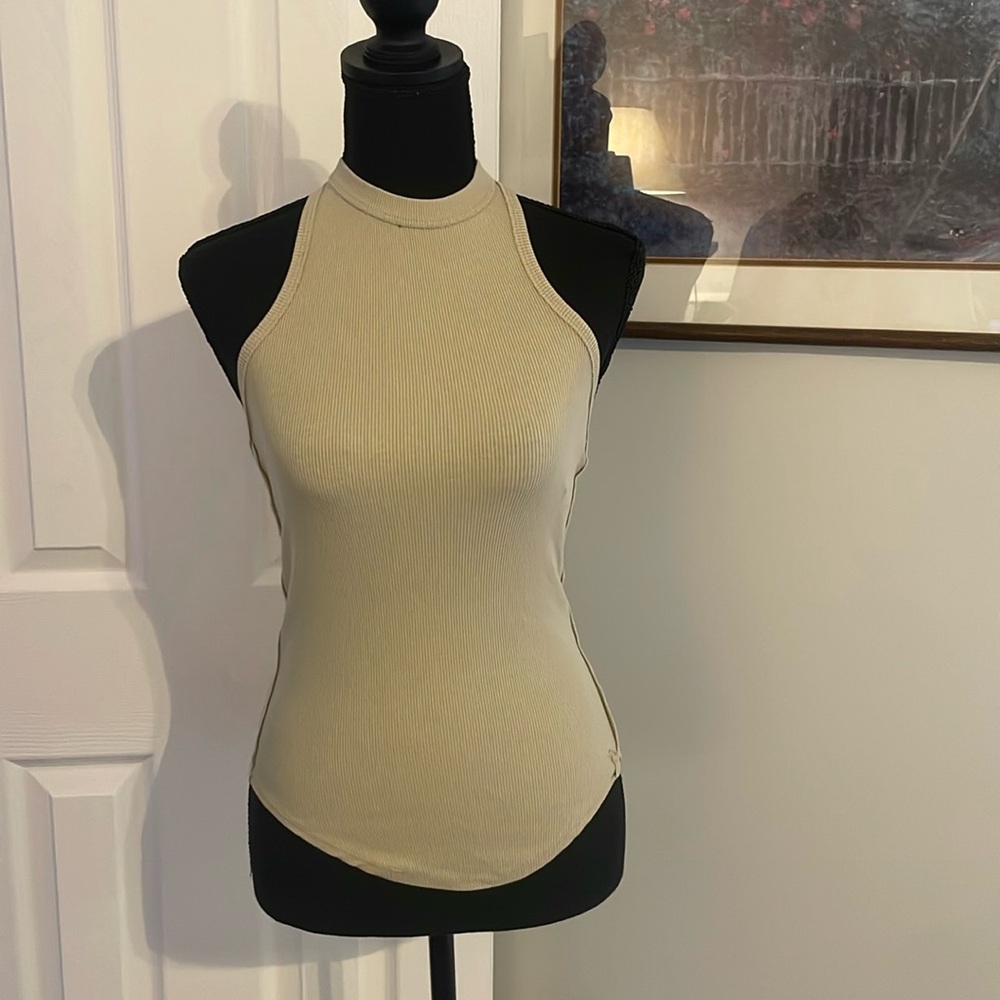 We The Free / Free People - high neck halter tank size xs